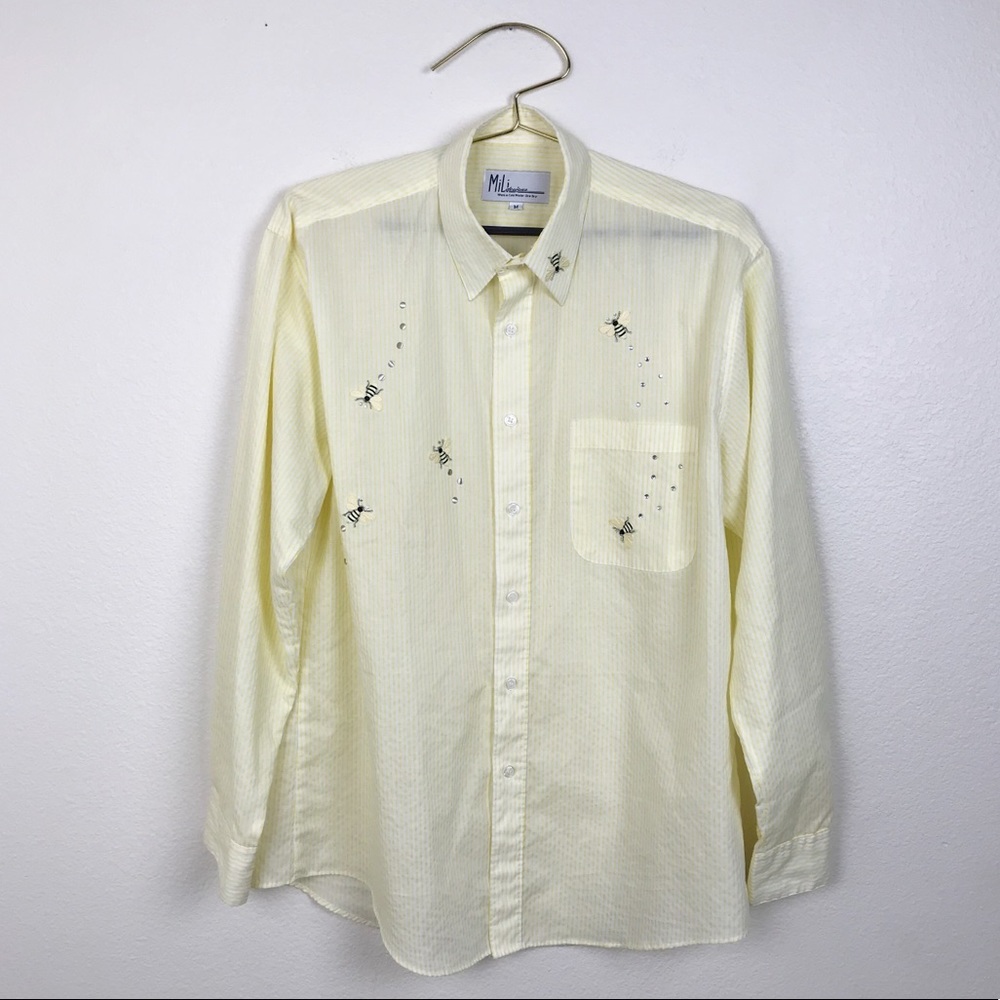 Mini Design Bumblebee Button Down